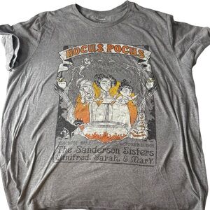 Gray Hocus Pocus‎ Graphic T-Shirt XXL Sanderson Sisters Old Navy
